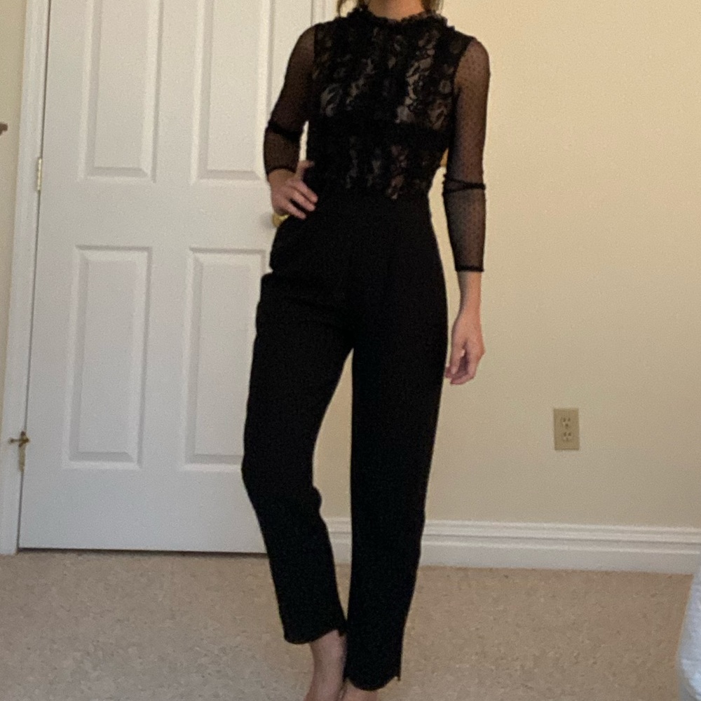 Zara Lace Jumpsuit